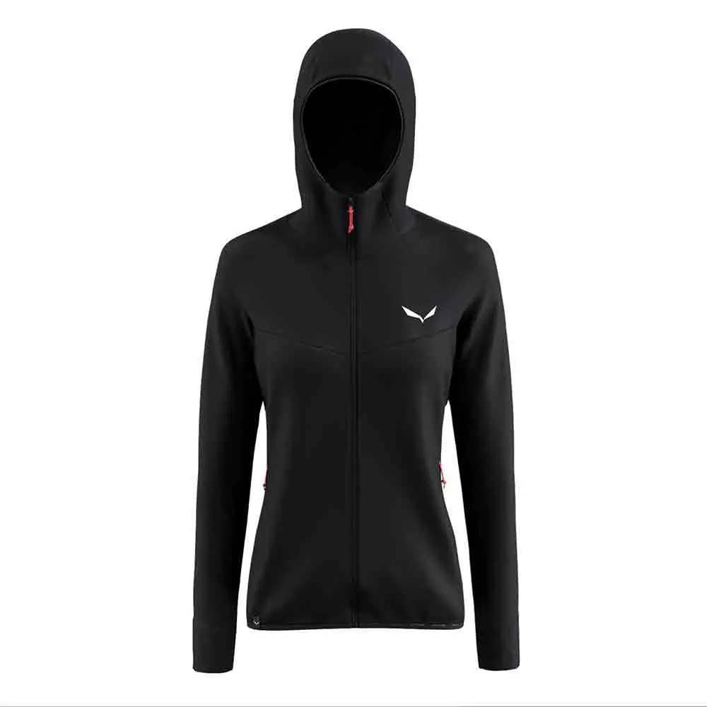 女裝快乾抓毛連帽外套 Women's Puez Waffle Hyb Pl Hd Jacket