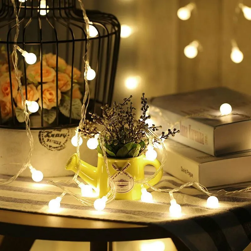 100 LED Berry Ball Timer Multi Function Lights