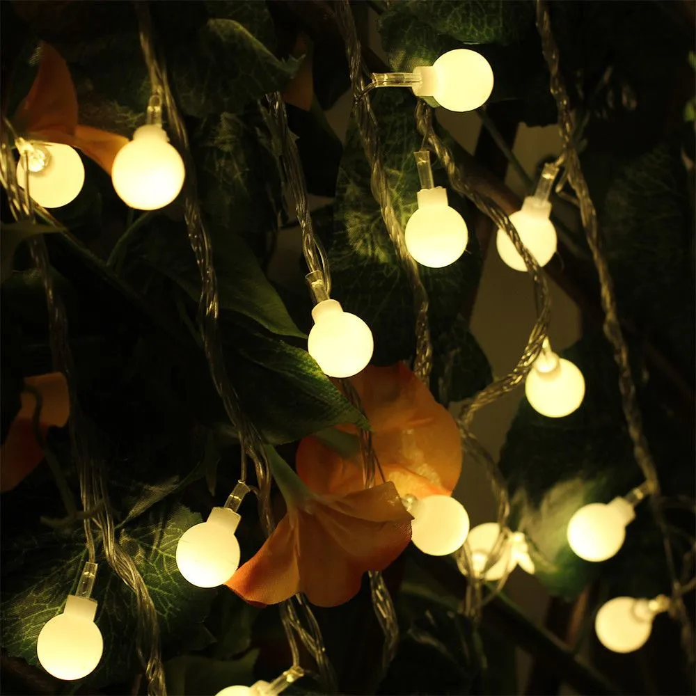 100 LED Berry Ball Timer Multi Function Lights