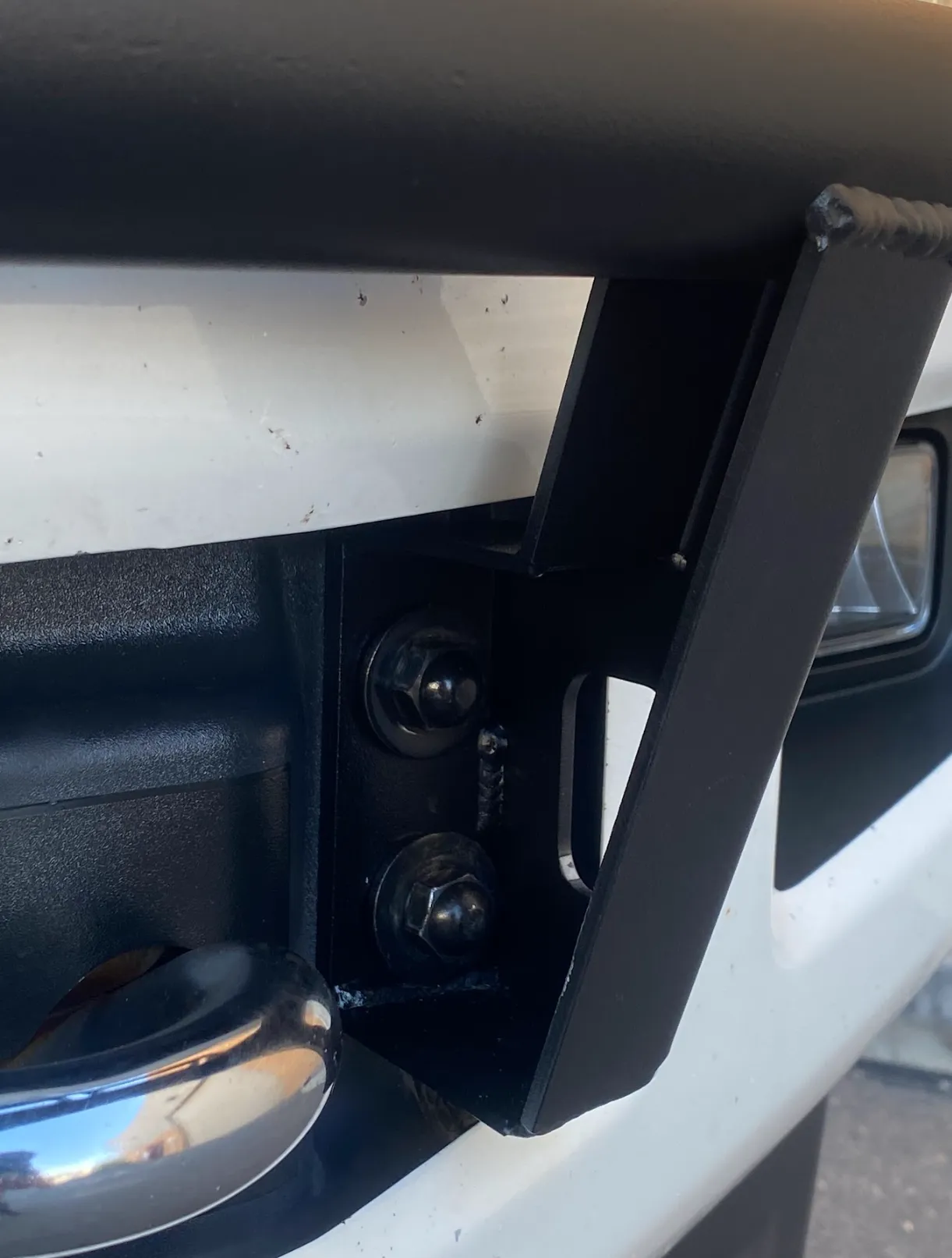2017-2022 Ford F-250 Super Duty Front Light Mount Kit (Stock Bumper) from Foutz Motorsports