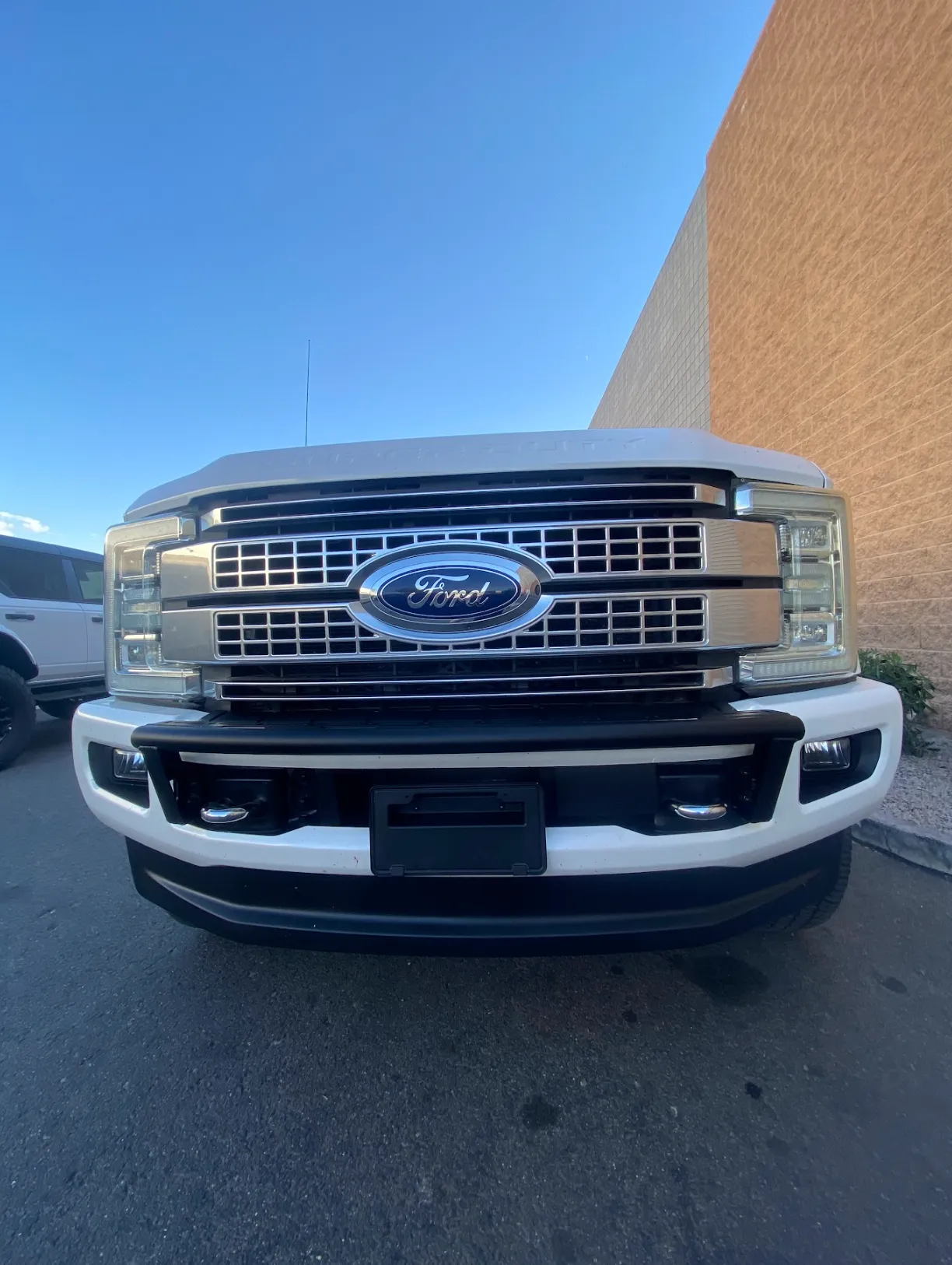 2017-2022 Ford F-250 Super Duty Front Light Mount Kit (Stock Bumper) from Foutz Motorsports