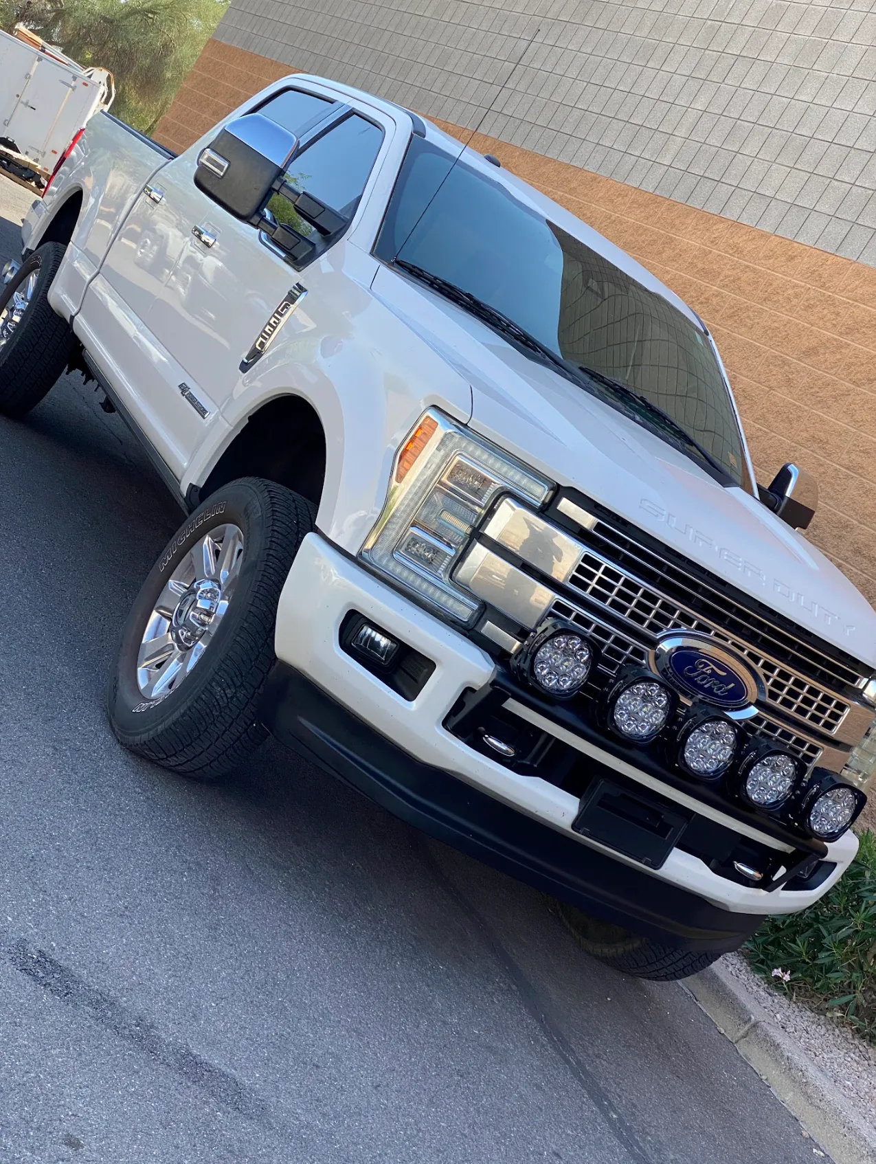 2017-2022 Ford F-250 Super Duty Front Light Mount Kit (Stock Bumper) from Foutz Motorsports