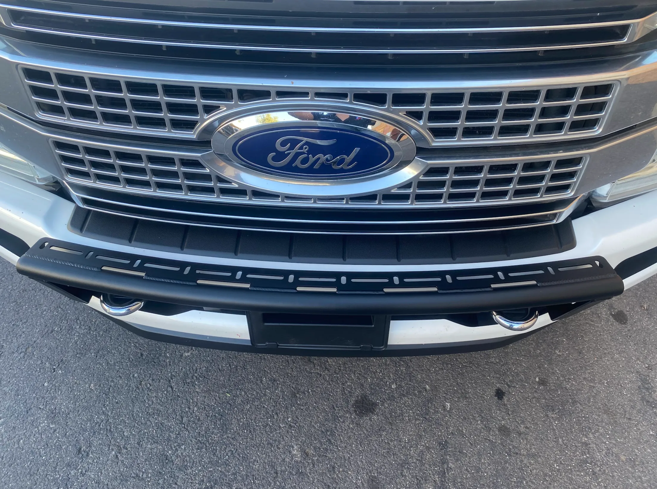 2017-2022 Ford F-250 Super Duty Front Light Mount Kit (Stock Bumper) from Foutz Motorsports