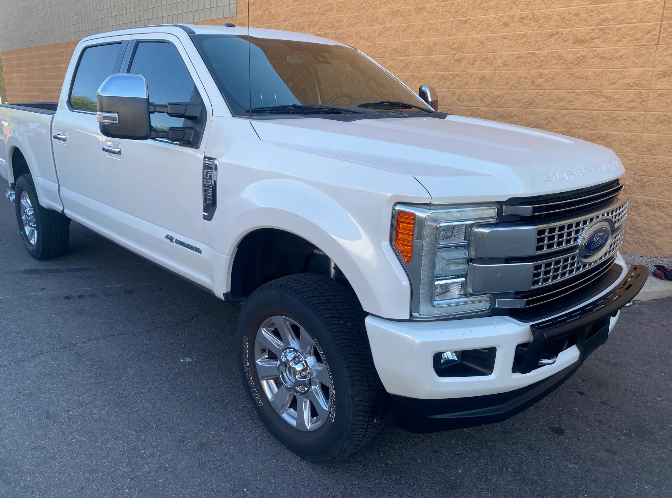 2017-2022 Ford F-250 Super Duty Front Light Mount Kit (Stock Bumper) from Foutz Motorsports