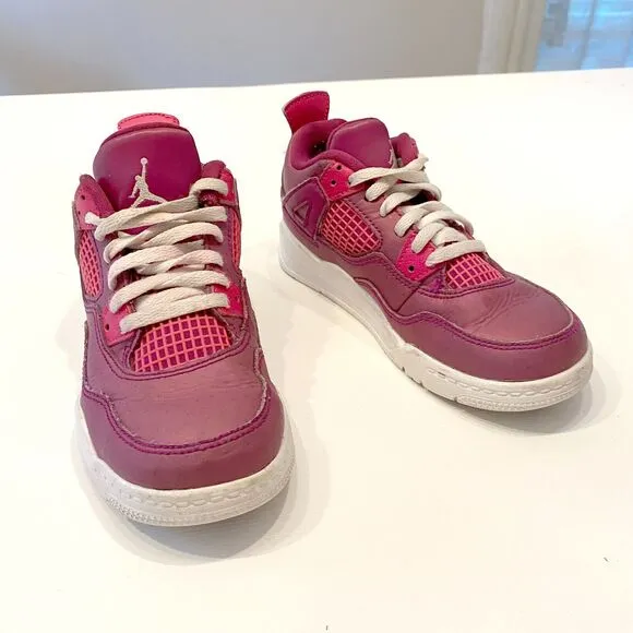 2018‎ Nike Air Jordan Retro 4 Berry Rush Sneakers Style 807671-661 US Size 12C