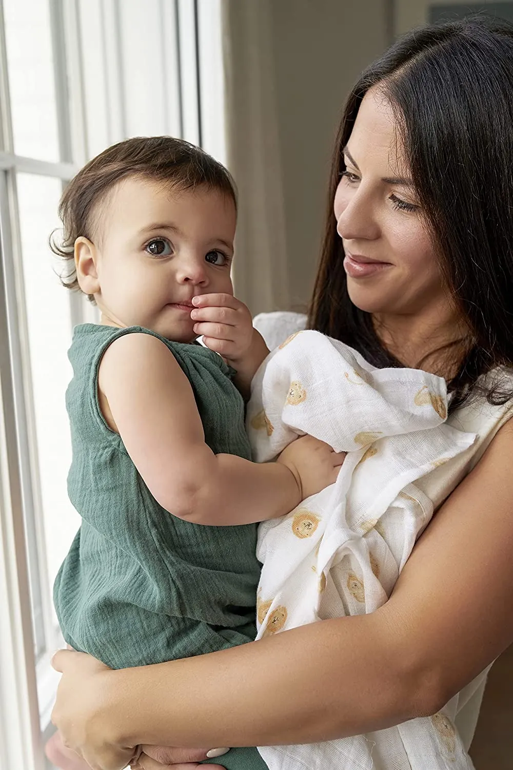 Aden   Anais Organic Swaddle Set 4-Pack (Animal Kingdom)
