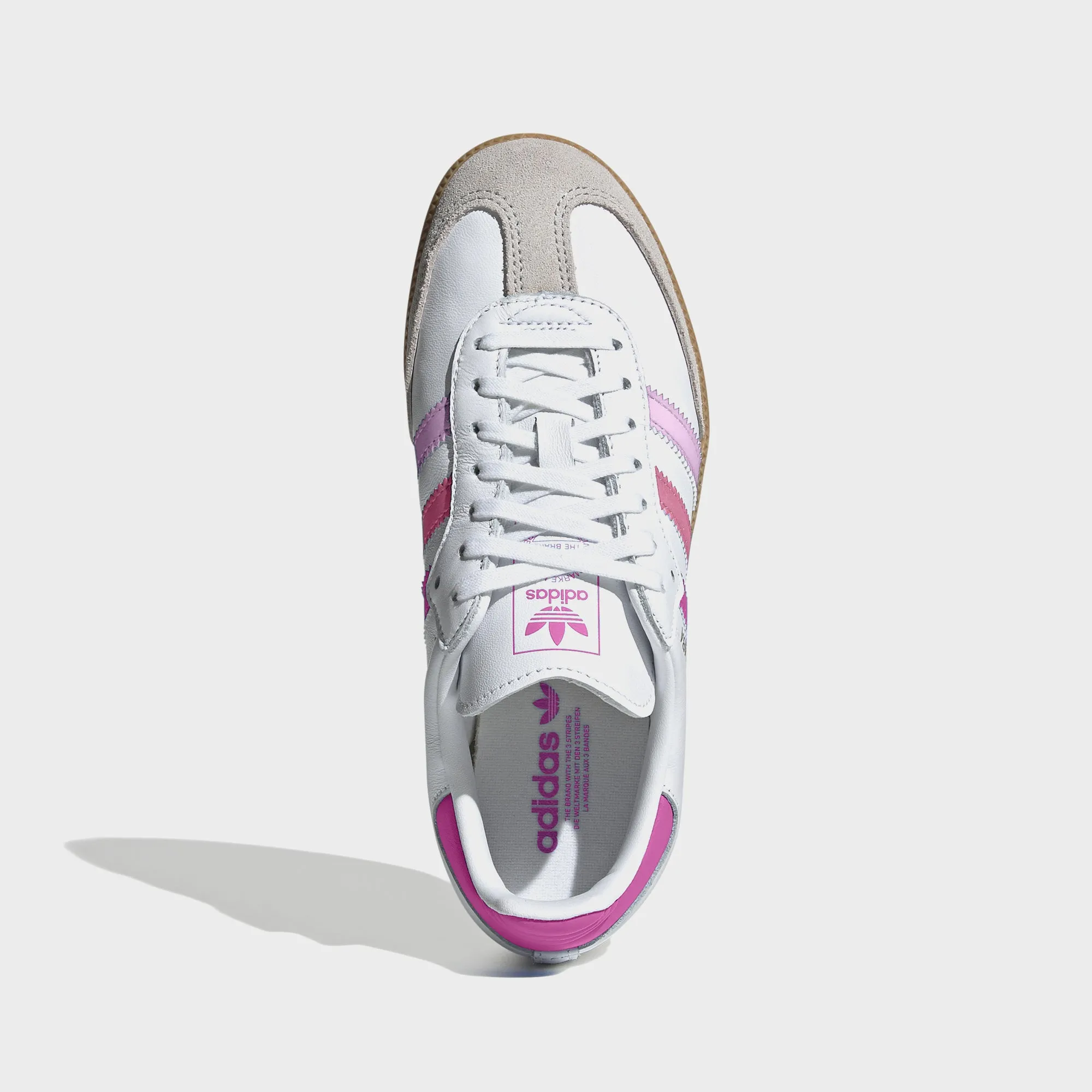 adidas Kids Samba OG - White / Orchid Fusion / Rose Tone