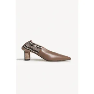 Amambaih Ana Pump in Taupe