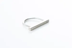 Amanda Moran Designs Sterling Silver Bar Ring