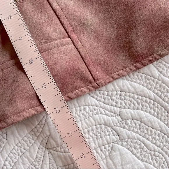 Anthropologie - by Anthropologie - Lucy Faux Suede Tie Dye Moto Jacket - Pink
