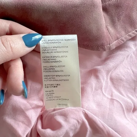 Anthropologie - by Anthropologie - Lucy Faux Suede Tie Dye Moto Jacket - Pink