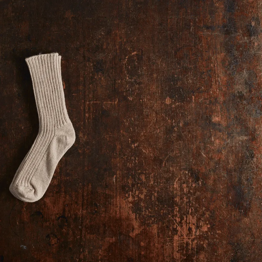 Baby & Kids Merino Wool Socks - Copper Melange