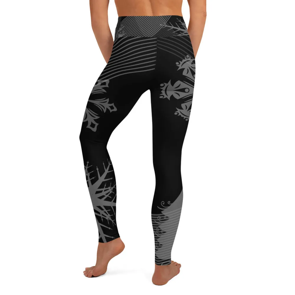 Back Country Black Yoga Leggings