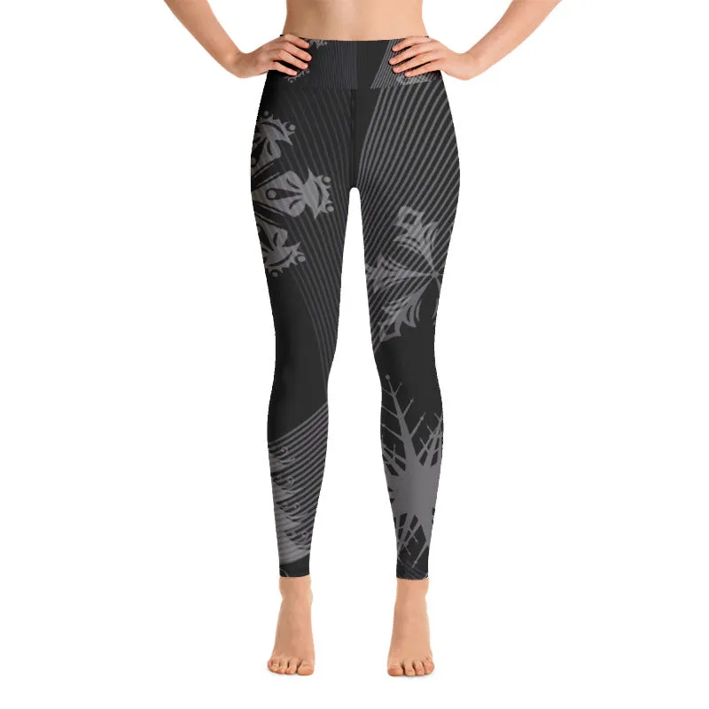 Back Country Black Yoga Leggings