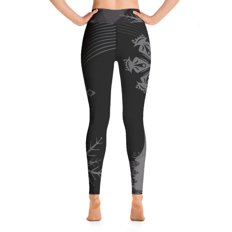 Back Country Black Yoga Leggings