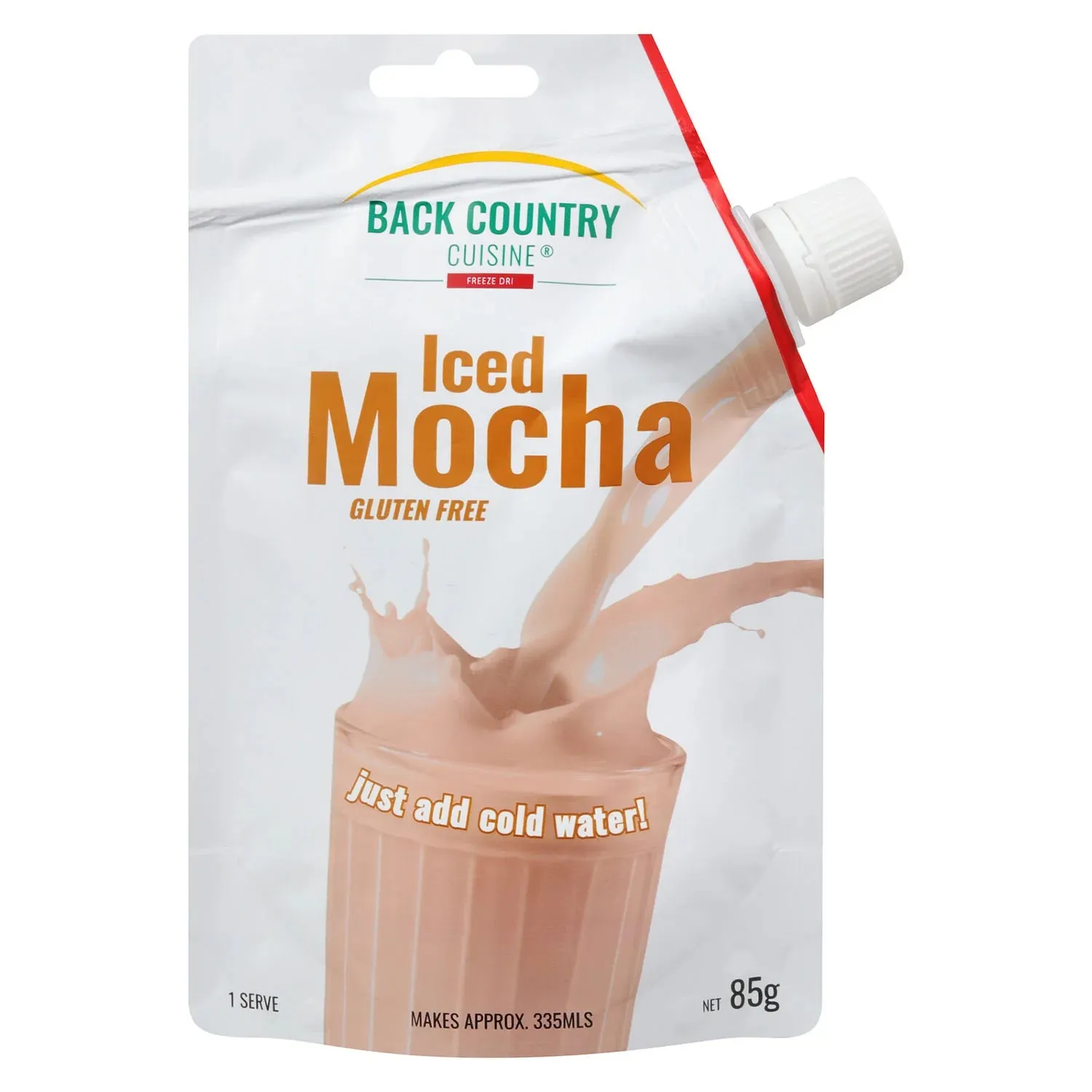 Back Country Cuisine Freeze Dried Food - Iced Mocha