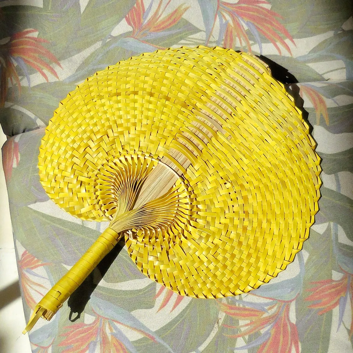 Balinese Woven Hand Fan "Amal"