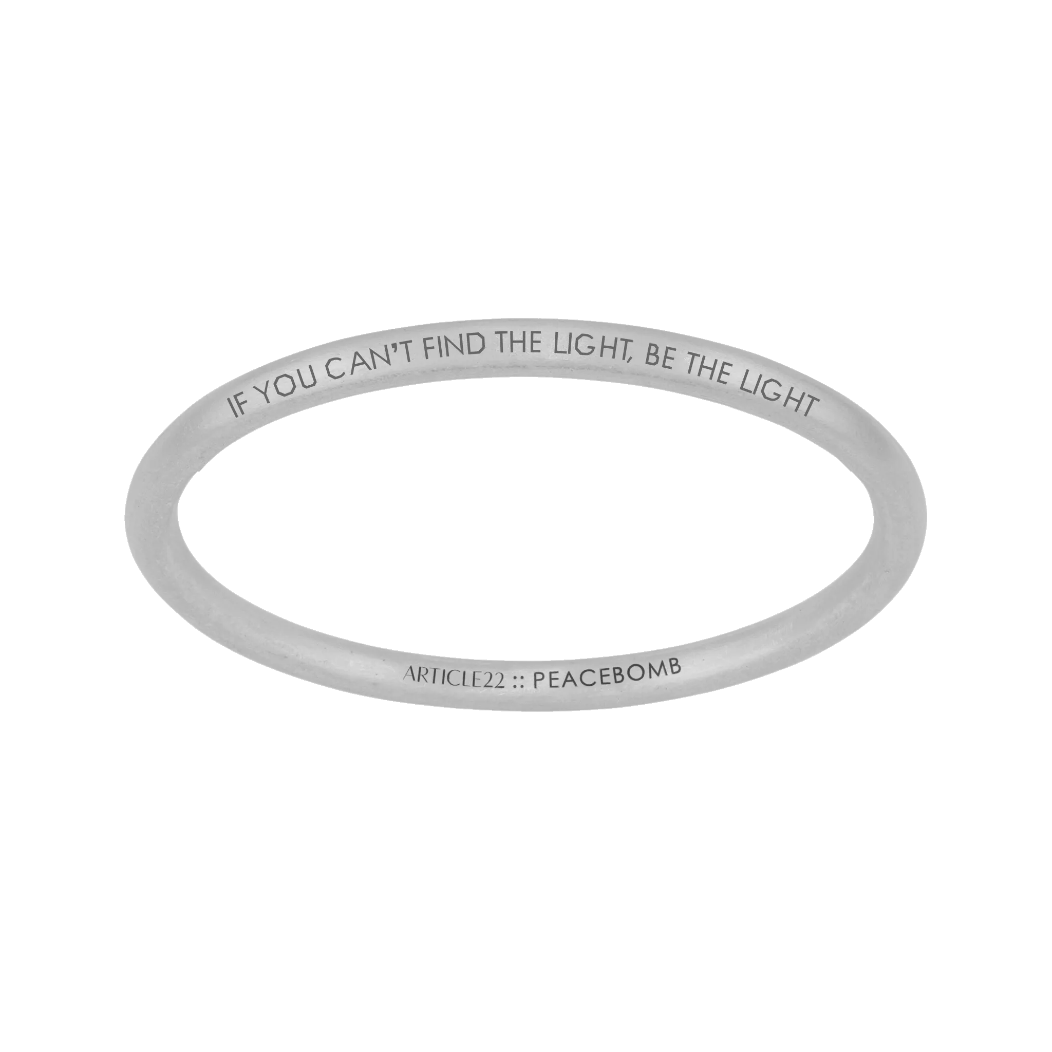 BE THE LIGHT BANGLE