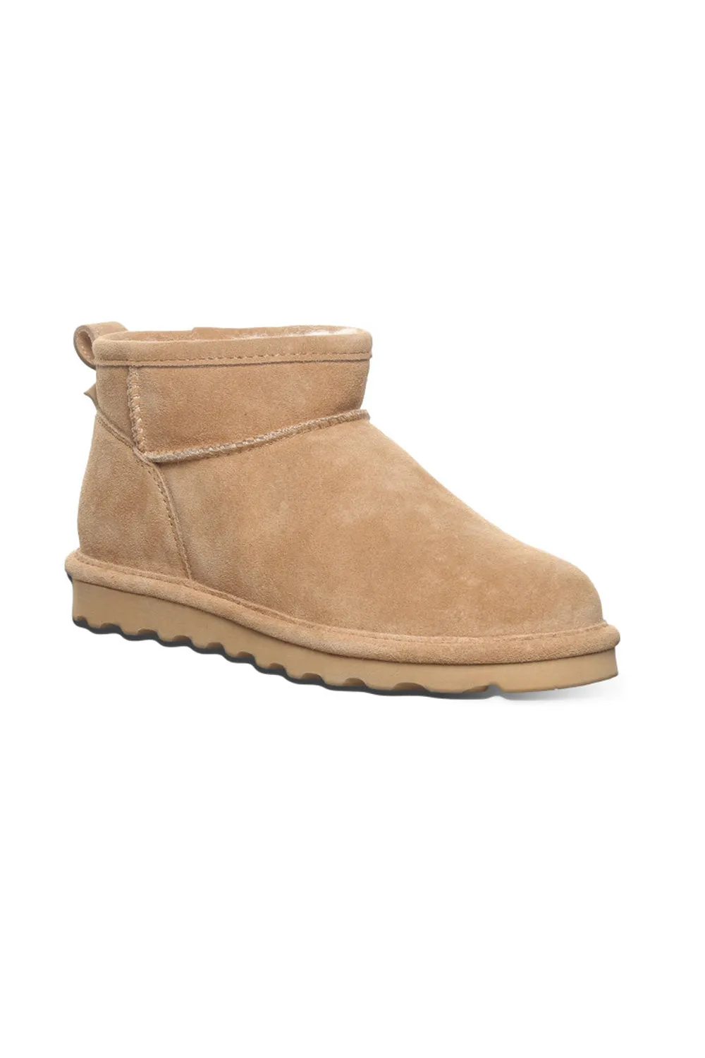 Bearpaw Shorty Ankle Booties for Women in Iced Coffee | 2860W-243 ICED COFFEE