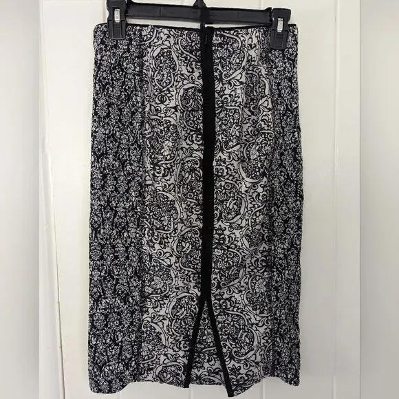 Beguile By Byron Lars Pencil Skirt Coquette Girl Witchy Romantic Whimsical 2 NWT