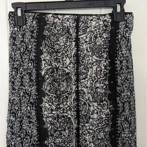 Beguile By Byron Lars Pencil Skirt Coquette Girl Witchy Romantic Whimsical 2 NWT
