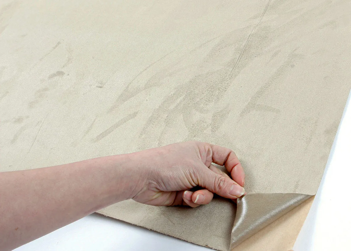 Beige Suede Contact Paper