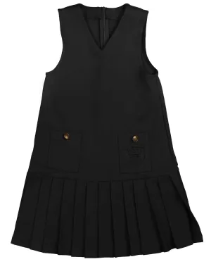 Belati Scuba Suede Jumper Set in Black