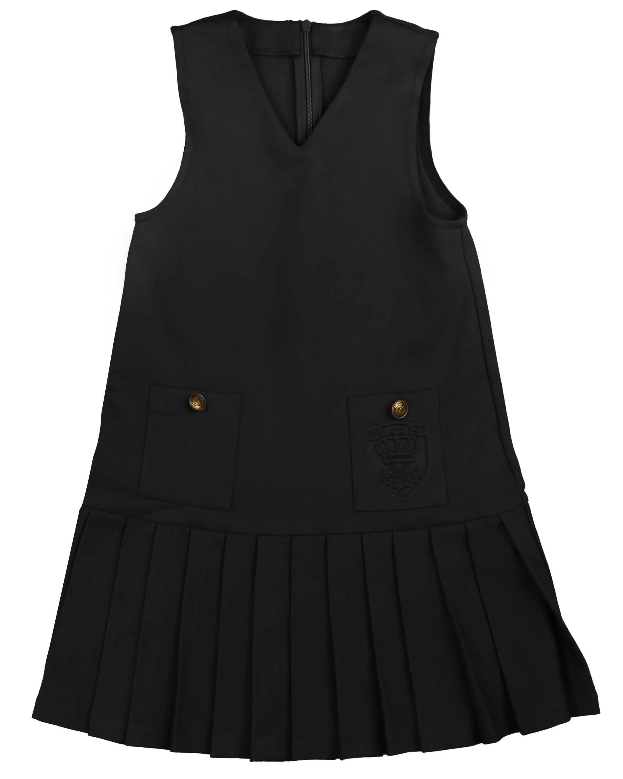 Belati Scuba Suede Jumper Set in Black