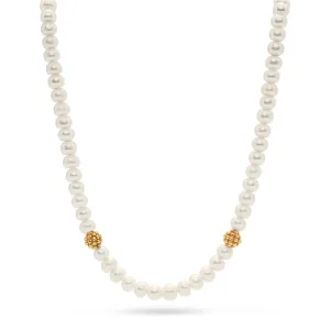 Berry Single Strand Pearl Necklace