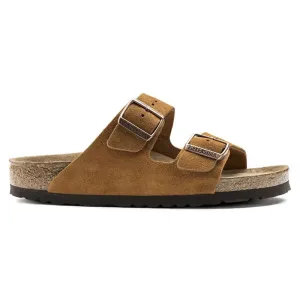 Birkenstock Arizona Soft Footbed Suede Leather Mink - Regular