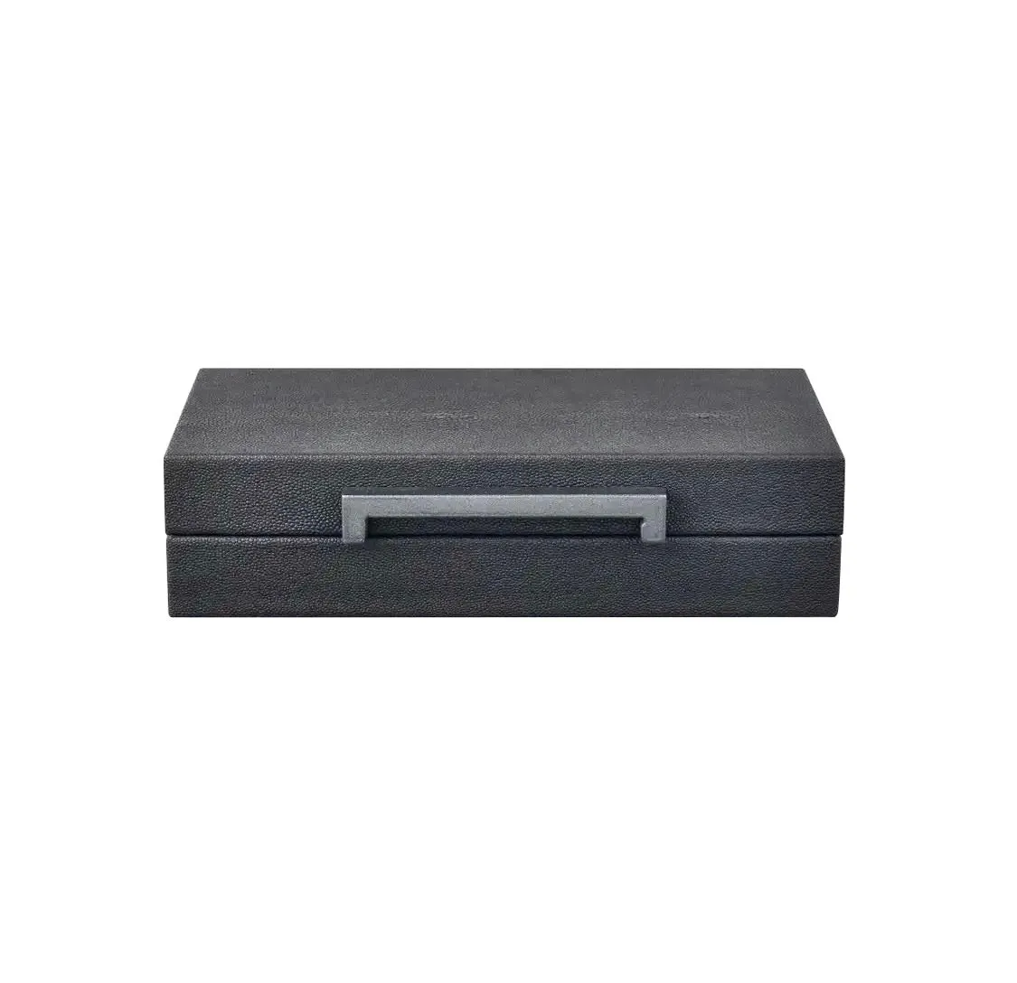 Black Faux Stingray Box