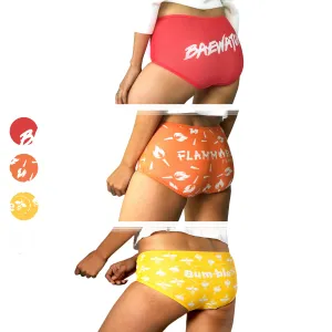 Boyshort Set of 3 (Warm)