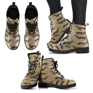 Brown Dachshund Boots