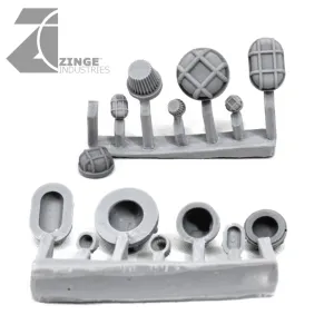 Bulkhead Lights - Sprue of 7 - Various