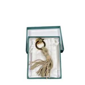 Buscemi Keyholder Fringe Camou Leather