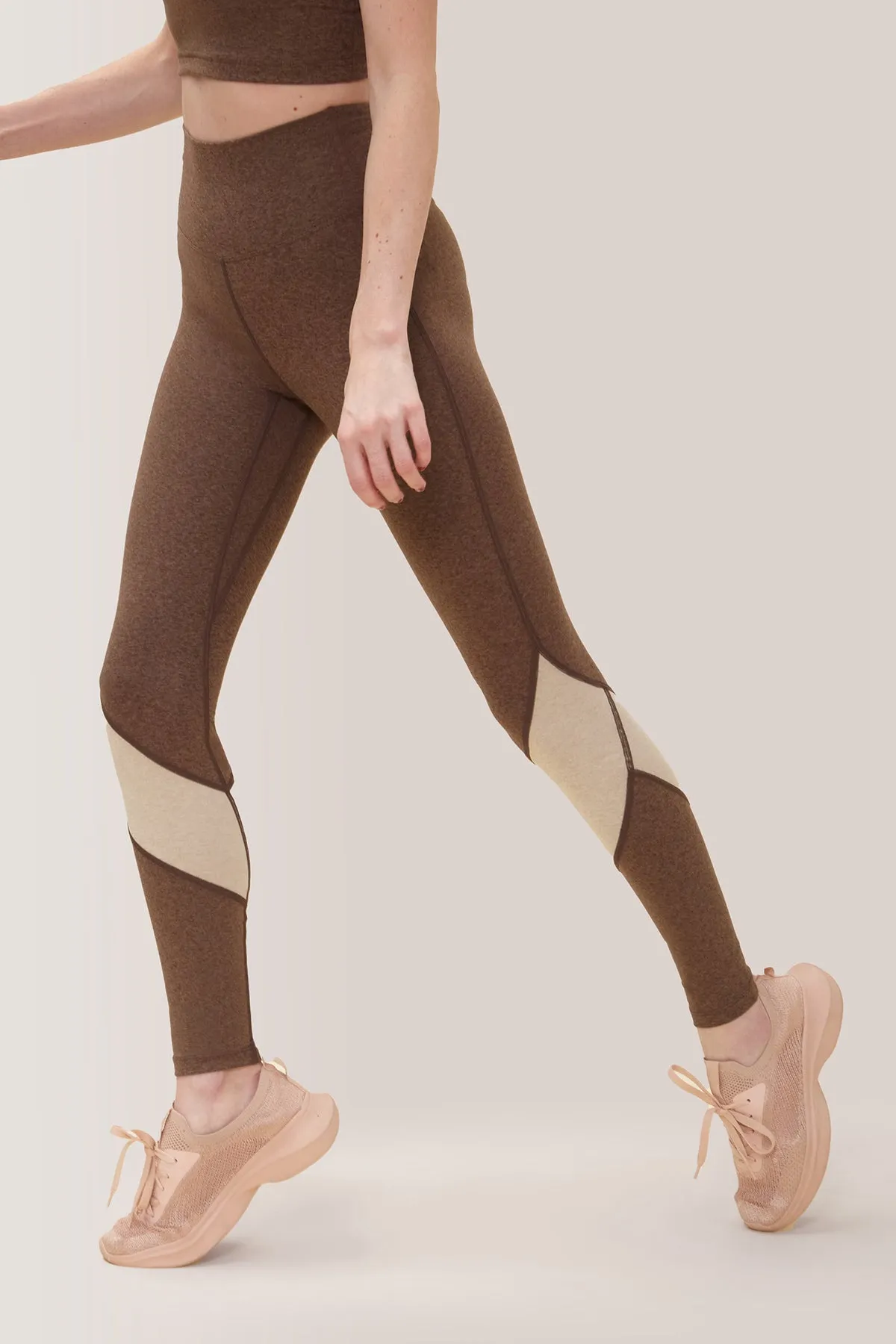Buttery Soft Keep Moving Legging Rose Buddha - Truffle