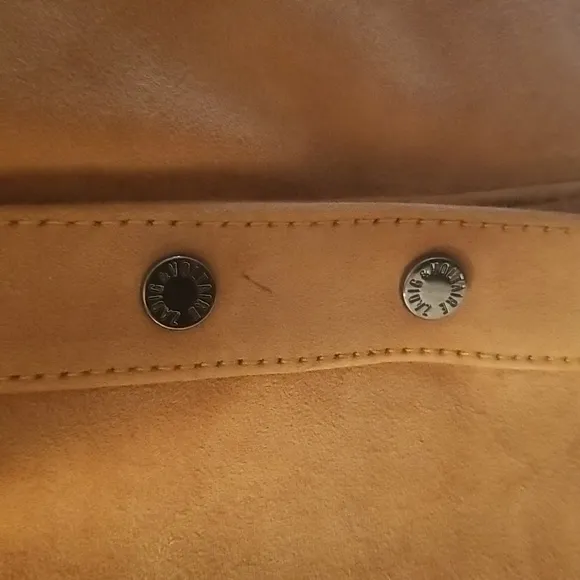 Camel Suede Skirt