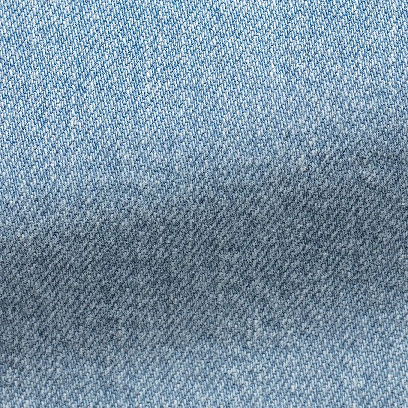 Candiani Washed Light Blue Stretch