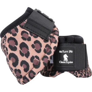 Classic Equine DyNo Turn Designer Line Bell Boot-Cheetah