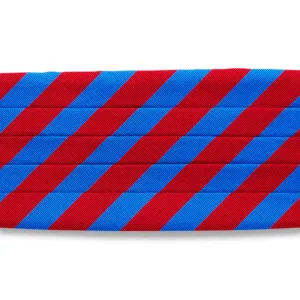 Collegiate Royal and Red - Cummerbunds