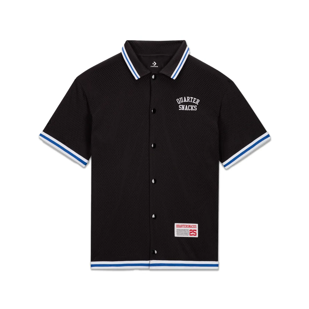 Converse CONS x Quartersnacks Warm Up Top Black