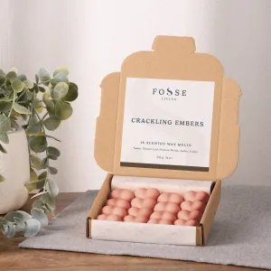 Crackling Embers Wax Melts - 16 Pack