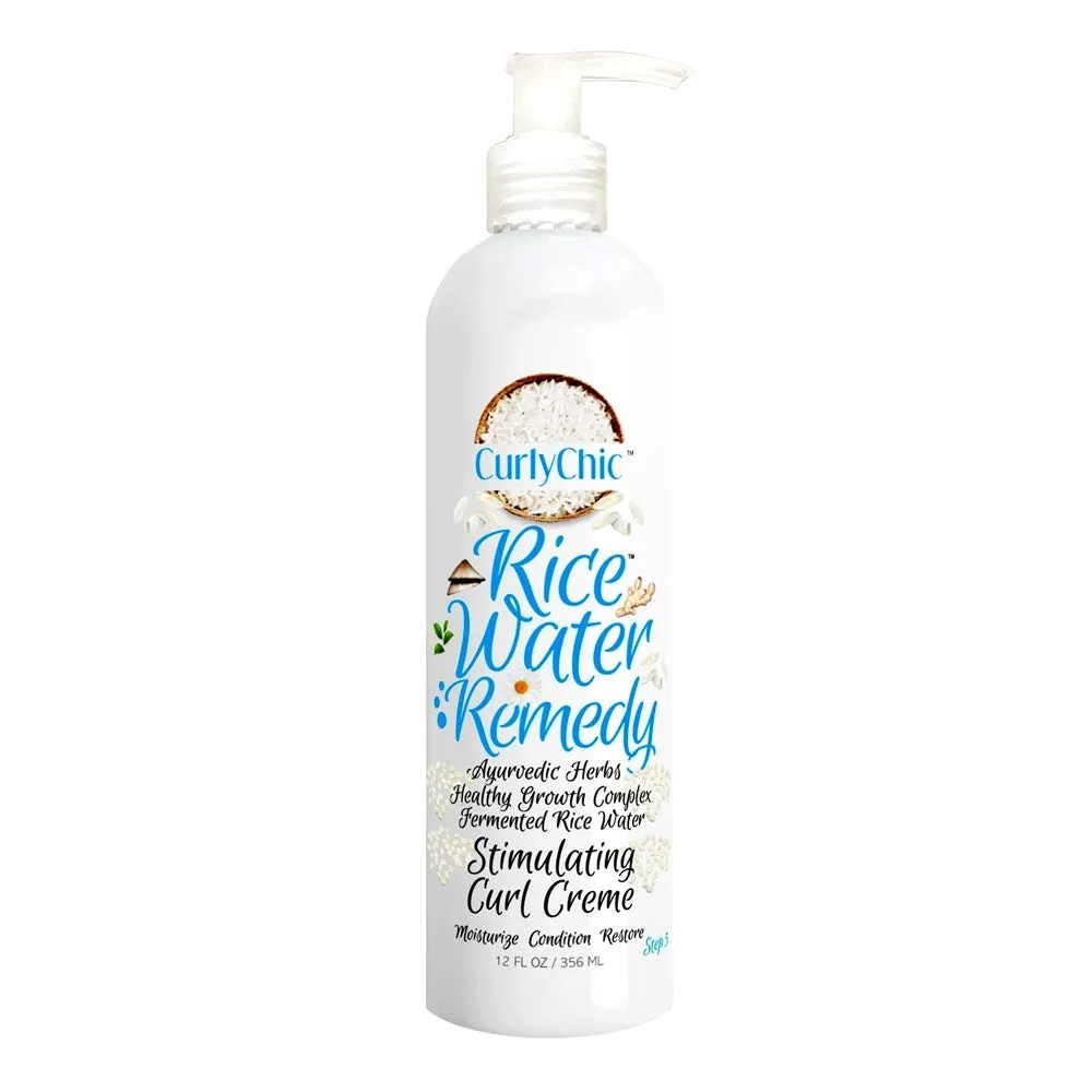 CURLY CHIC Rice Water Remedy Leave in Conditioner (8oz)