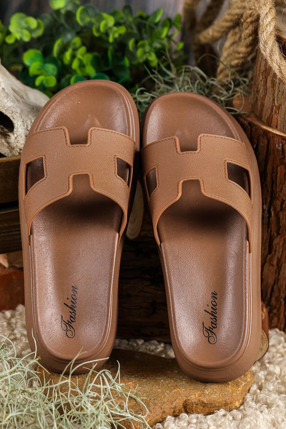 Cutout Fully integrated Platform Design Open Toe Invitation-only deal Slippers Henley