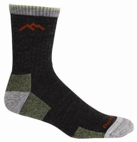 Darn Tough Mens 1466 Hiker Micro Crew Midweight with Cushion Merino Wool Socks