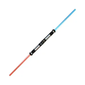Double Multicolor Motion Activated Saber with Star Wars Sounds