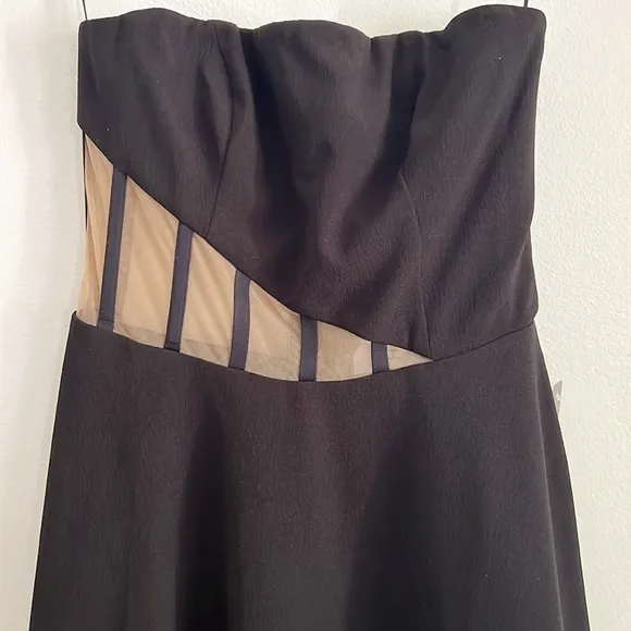 Dress The Population Anneli Strapless Corset Midi Dress NWT