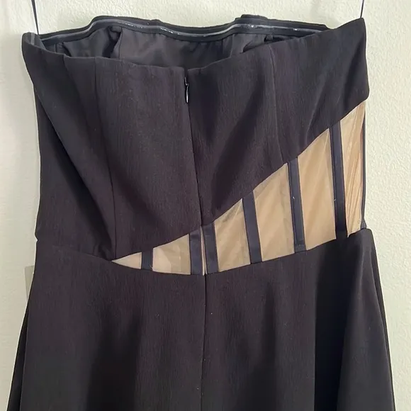 Dress The Population Anneli Strapless Corset Midi Dress NWT
