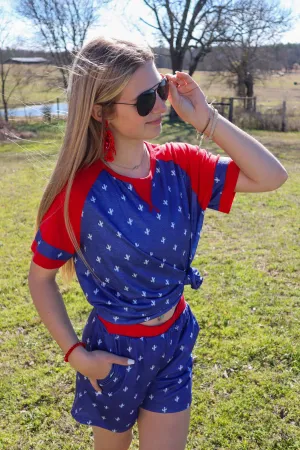 Easy Goin' Raglan Short Sleeve Tee