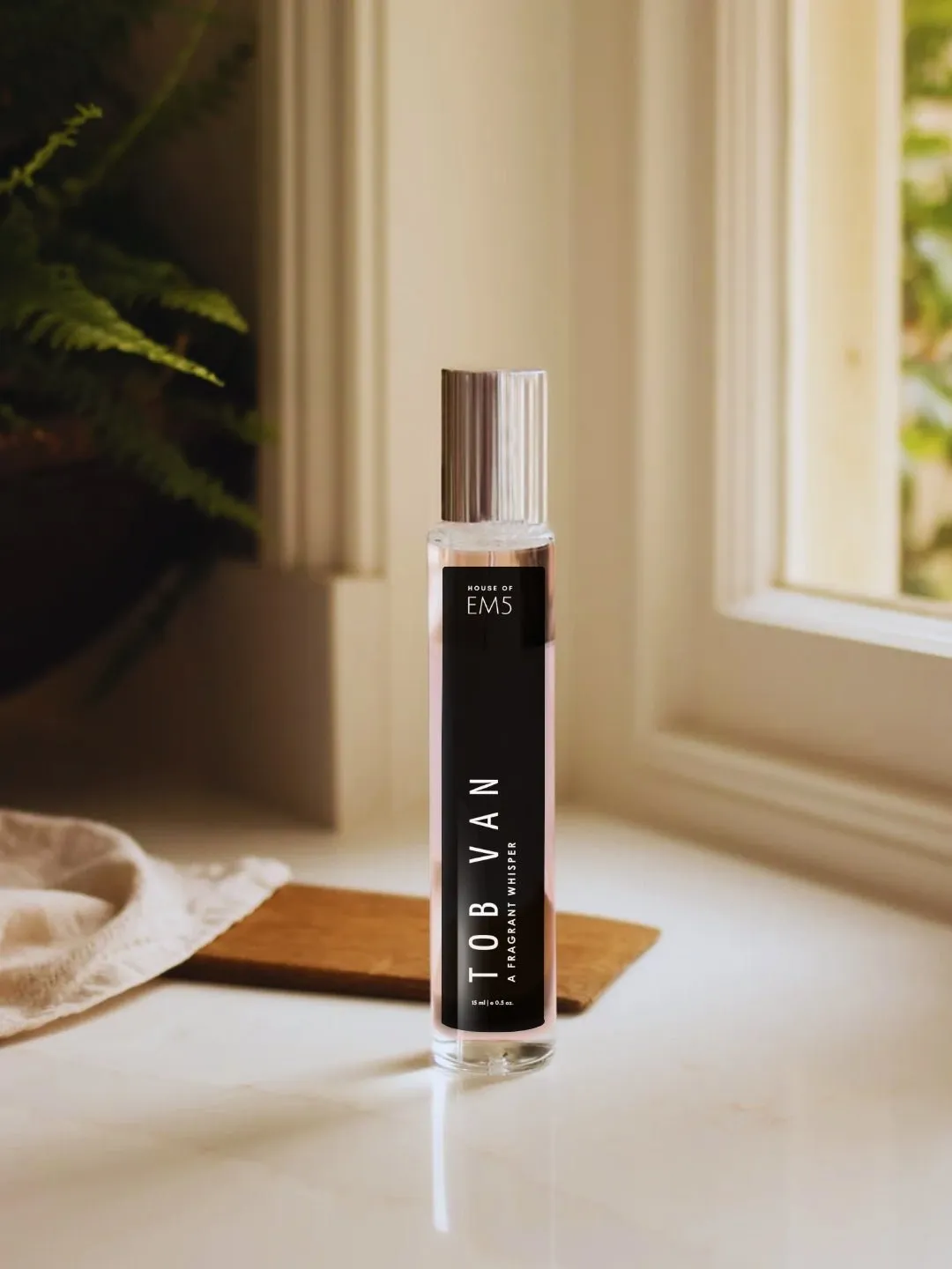 EM5™ Tob Van Unisex Perfume EDP Spray for Men & Women | Tobacco Vanilla Warm Spicy Fragrance | Luxury Gift for Him / Her | Variants Available: 50 ml Spray / 15 ml Spray